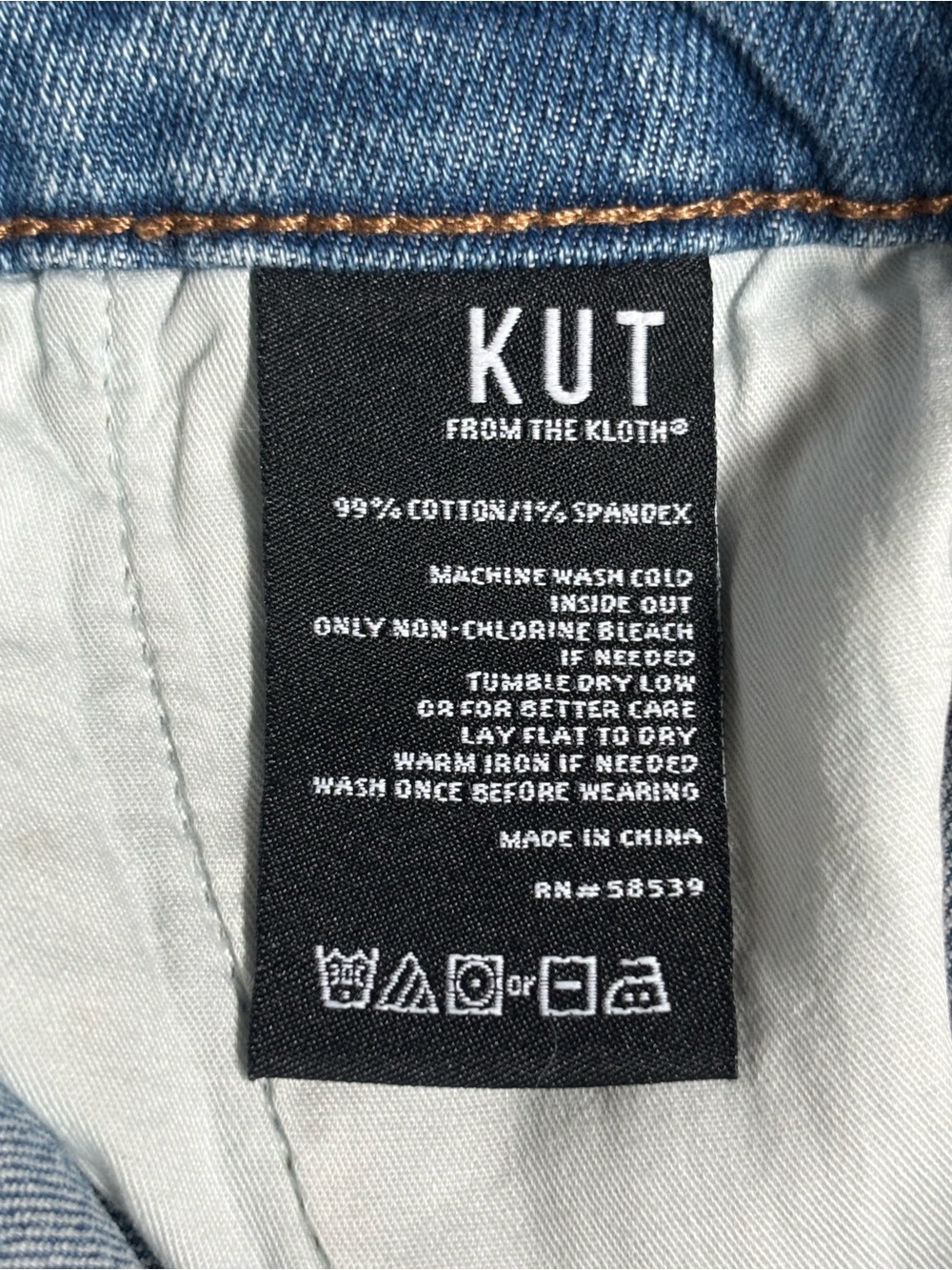 Kut from the kloth miracle high waisted denim shorts - Picture 5 of 5